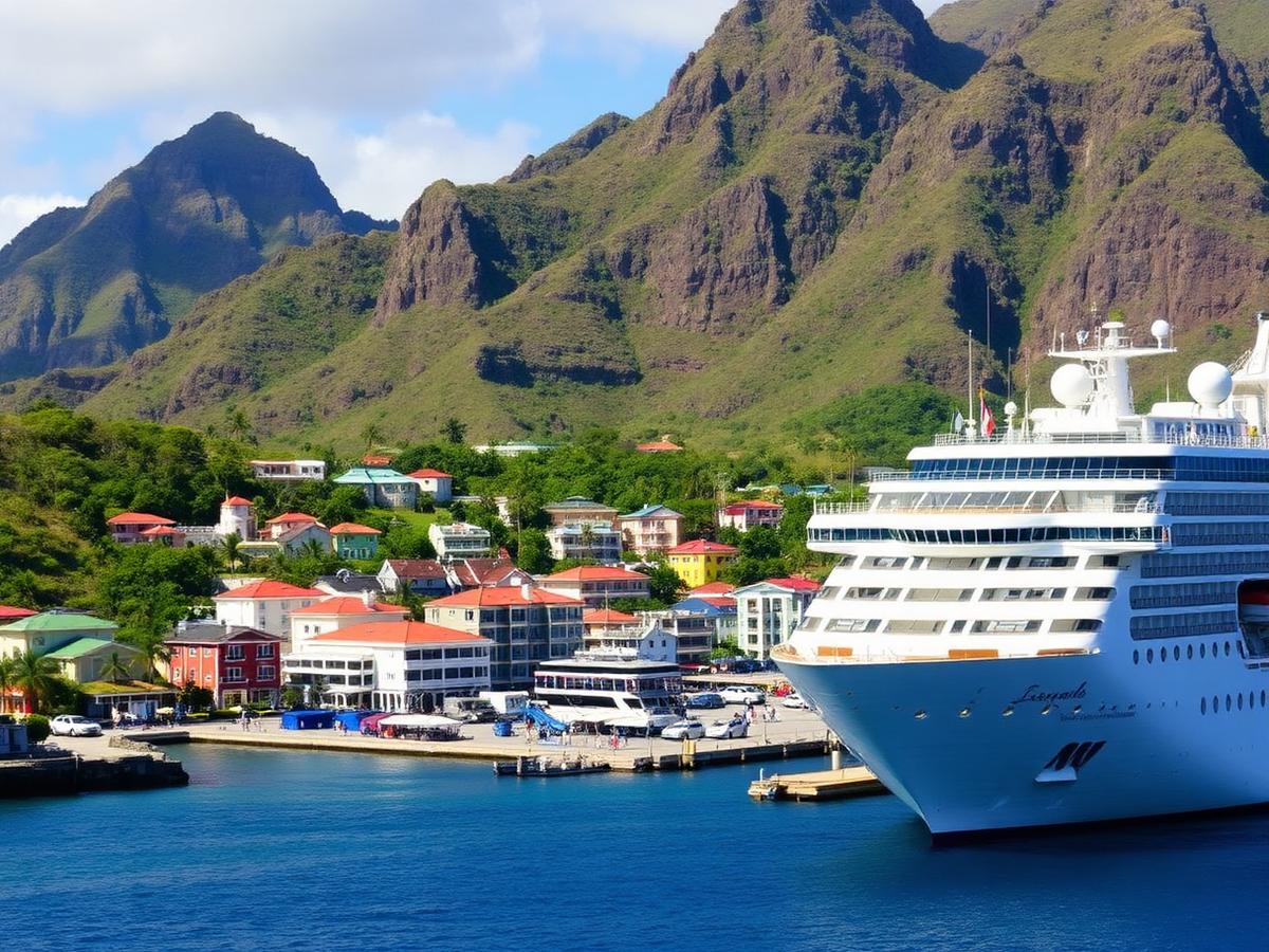 Castries cruise port